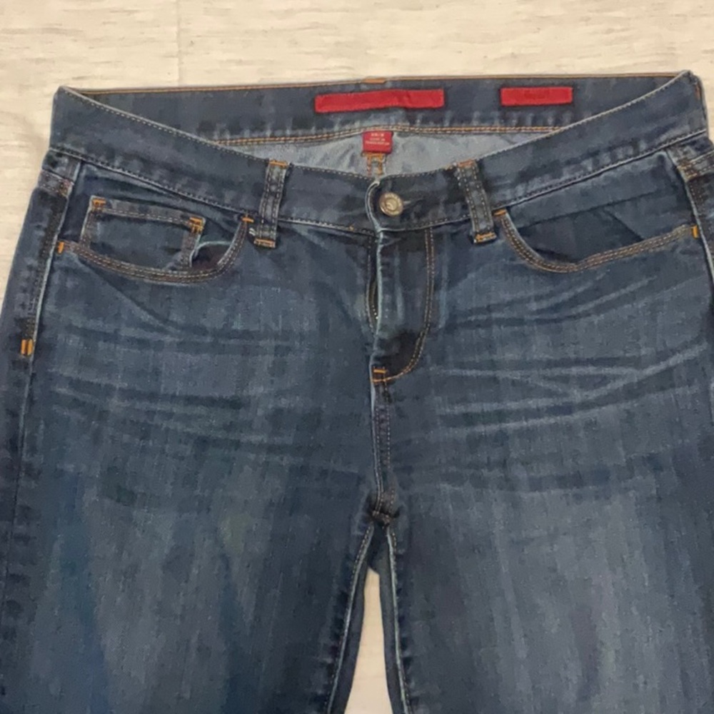 Banana Republic ultra skinny deep indigo jeans / size 29/8